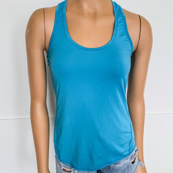 Athleta  Energy Teal Racerback Activewear Tank, Women’s Size X-Small-Super Soft! - Picture 1 of 8